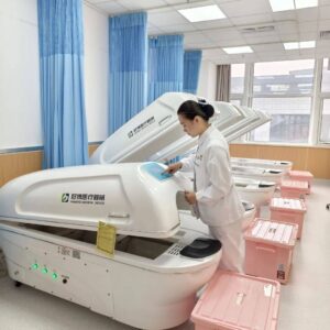 Máy xông thuốc toàn thân HB720A loại giường nằm