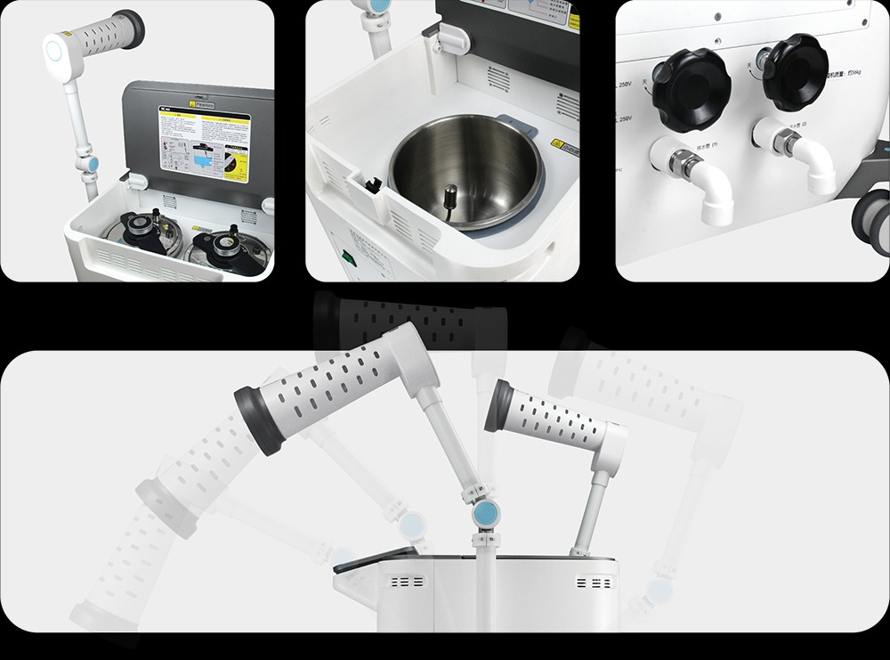 Máy xông thuốc cục bộ SYXZ02LC hai kênh Máy xông thuốc cục bộ SYXZ02LC hai kênh