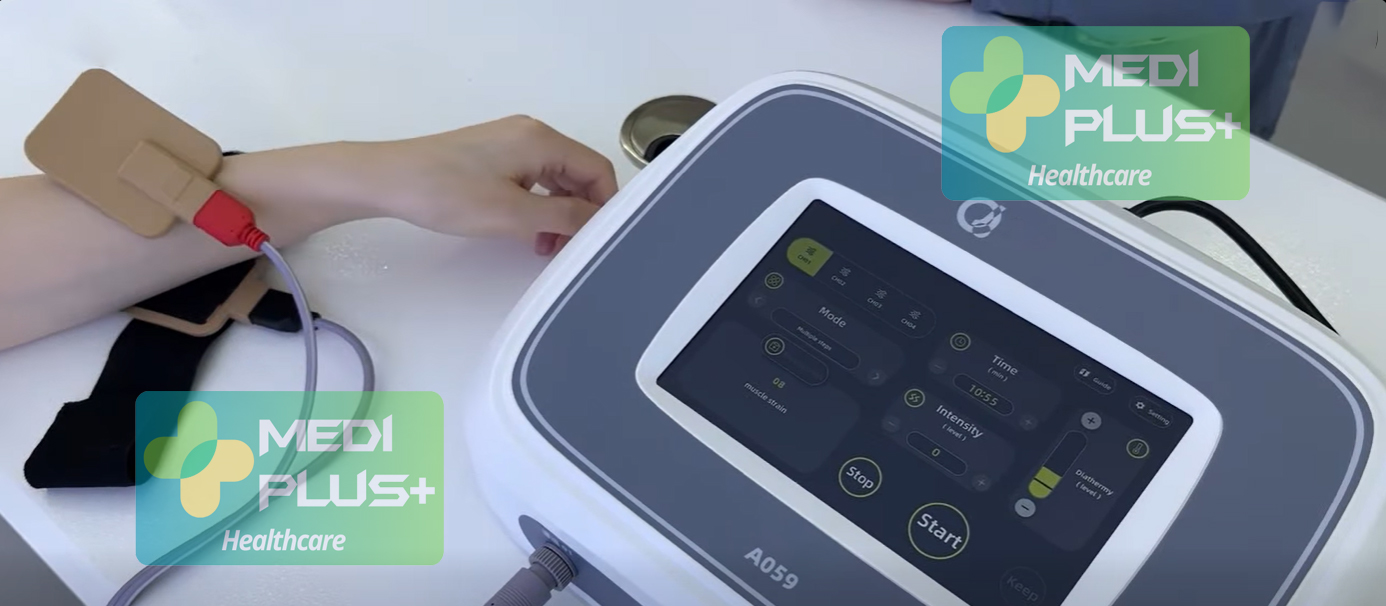 Máy giao thoa điện xung trung tần A059 Máy giao thoa điện xung trung tần A059