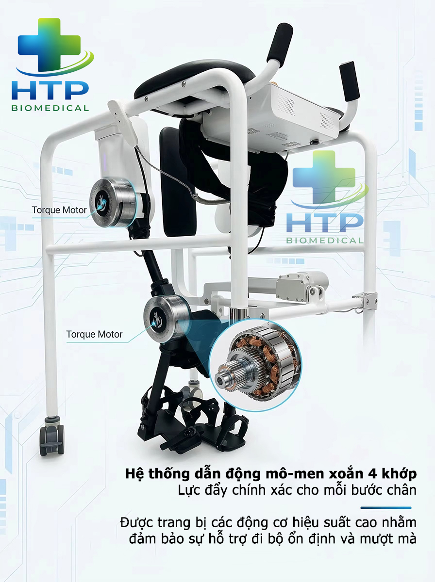 Robot Tập Đi Phục Hồi Chức Năng H05 (Tập đi chân chạm đất) Robot Tập Đi Phục Hồi Chức Năng H05 (Tập đi chân chạm đất)