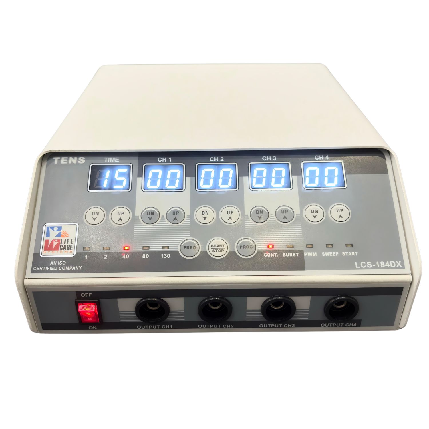 Máy điện xung trị liệu 4 kênh LCS-184DX Máy điện xung trị liệu 4 kênh LCS-184DX