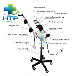 Máy Tập Phục Hồi Chức Năng Khớp Vai và Khuỷu Tay CPM-D1